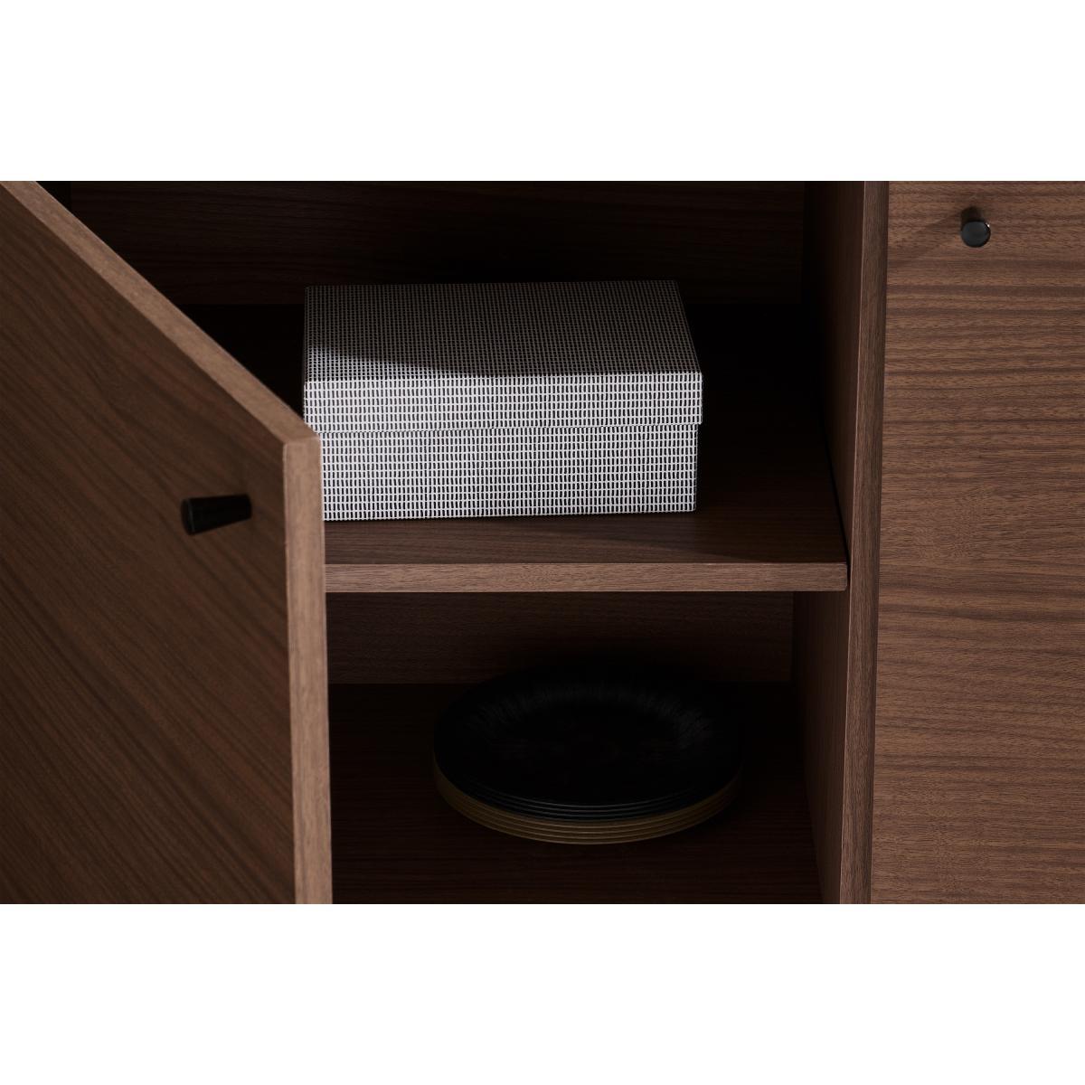 Asger Wide Sideboard, Dark Stain Oak Effect – image 5