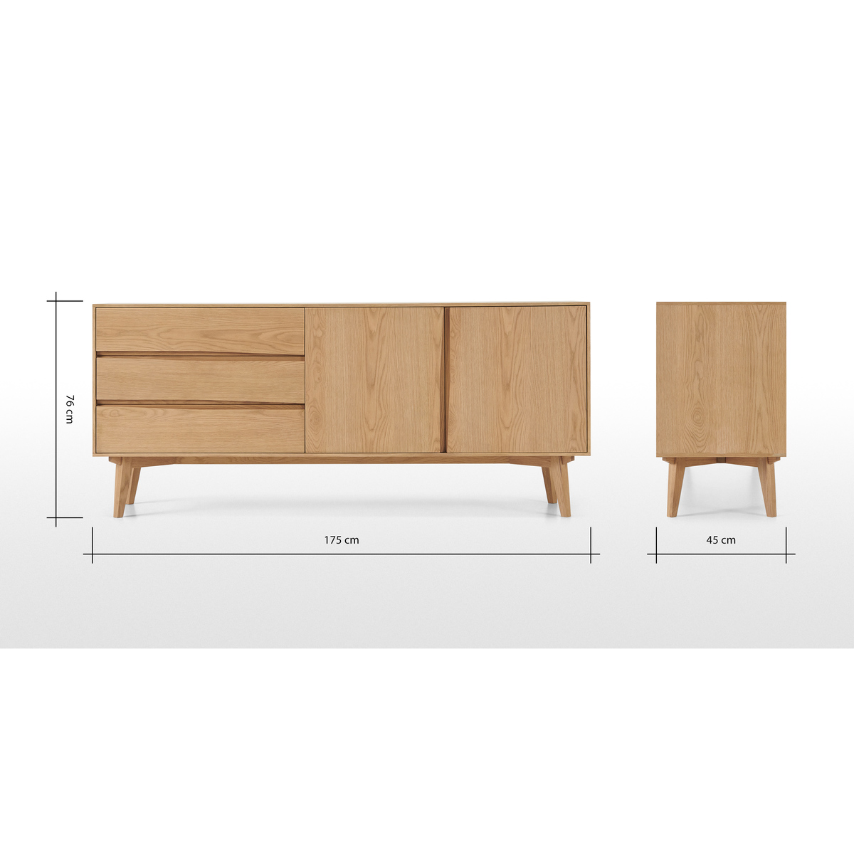 Wingrove Sideboard, French Oak – image 8
