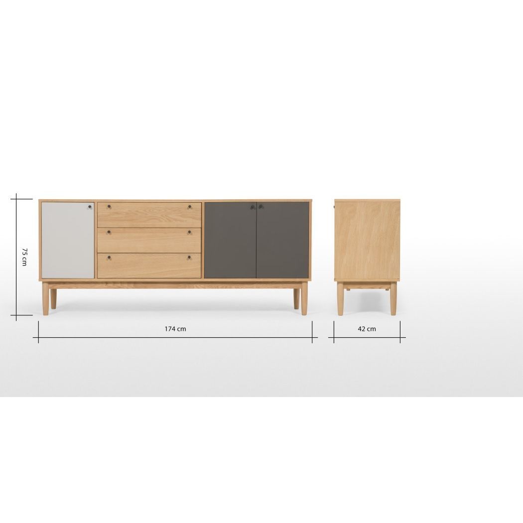 Campton Sideboard, Oak – image 7