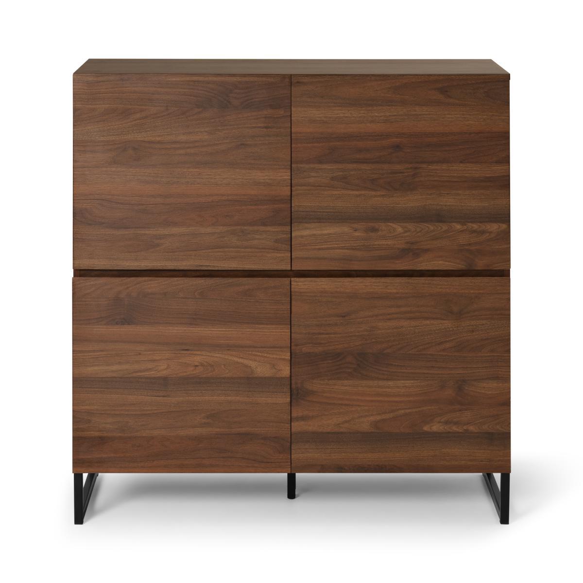 Hopkins Highboard, Walnut Effect – image 2