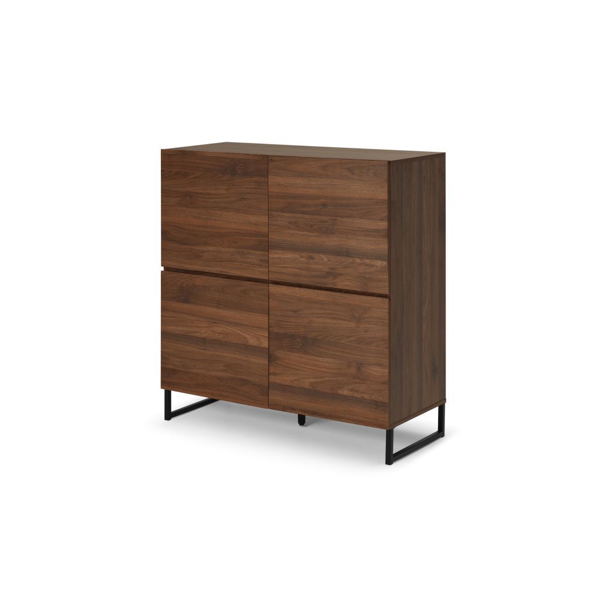 Hopkins Highboard, Walnut Effect – image 3