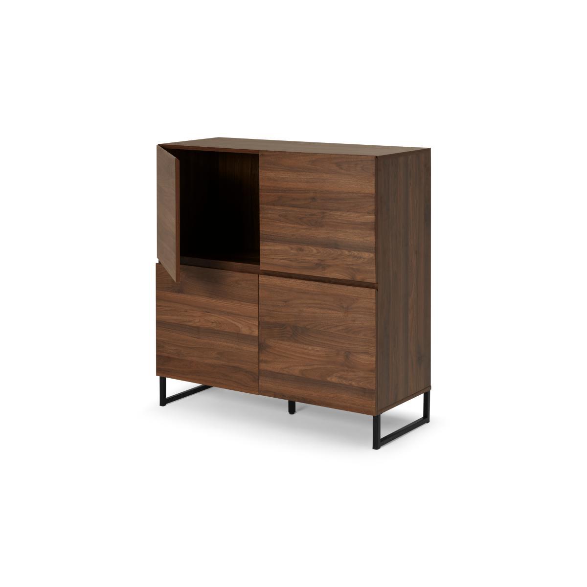 Hopkins Highboard, Walnut Effect – image 6
