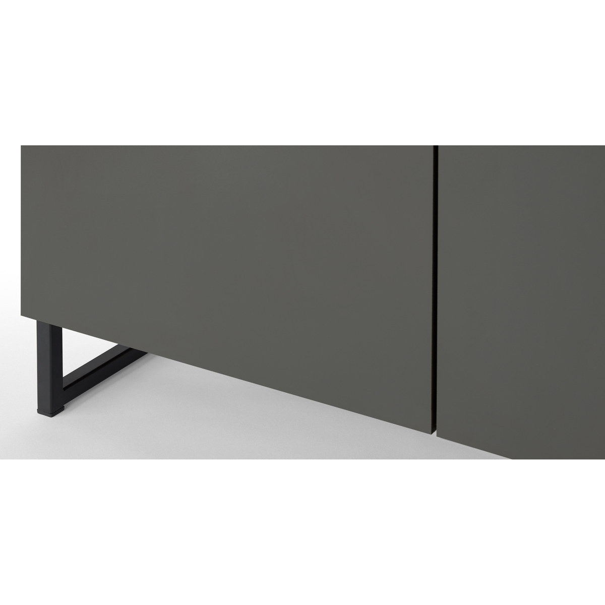 Hopkins Large Sideboard, Walnut Effect & Grey – image 6