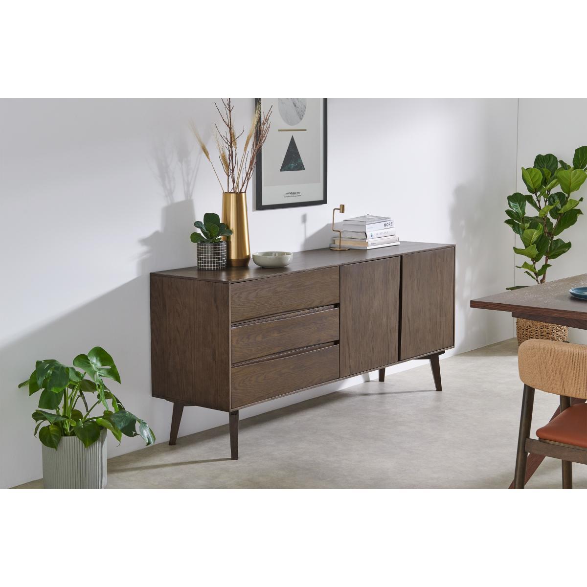 Wingrove Sideboard, Dark French Oak – image 4
