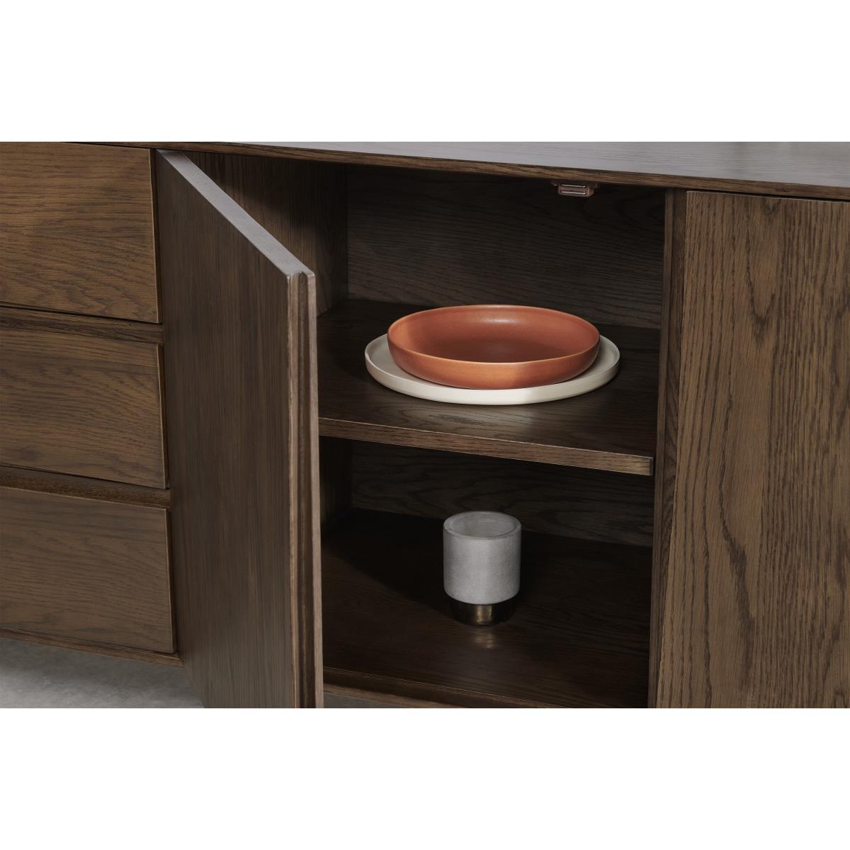 Wingrove Sideboard, Dark French Oak – image 5