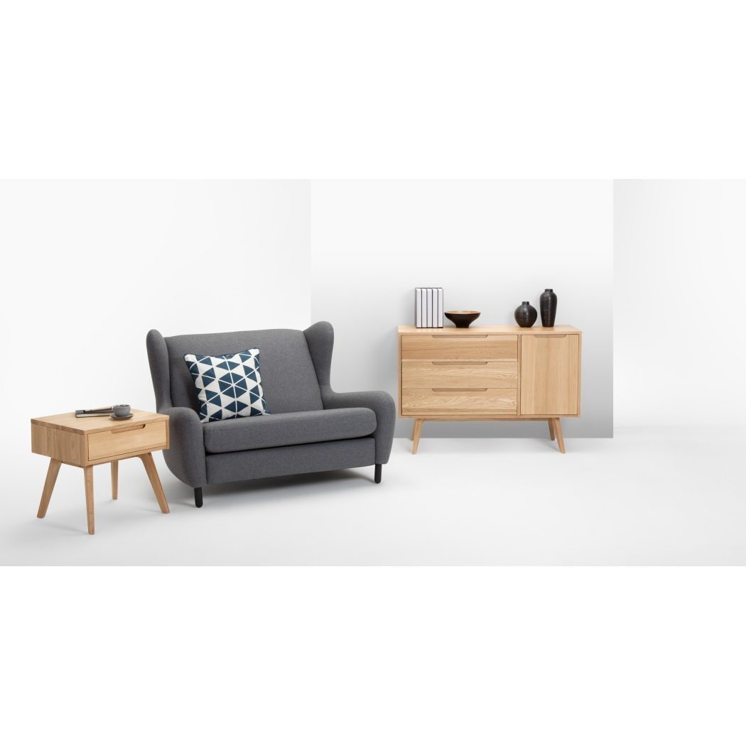 Jenson Compact Sideboard, Solid Oak – image 8