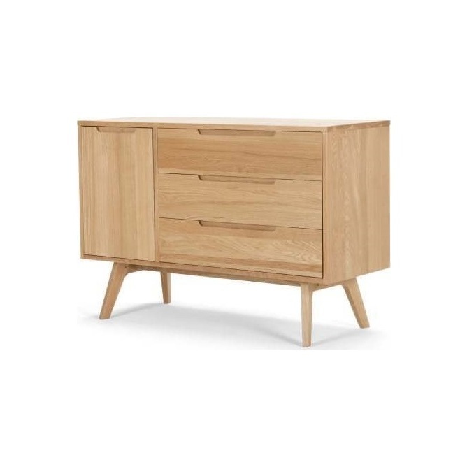 Jenson Compact Sideboard, Solid Oak – image 2