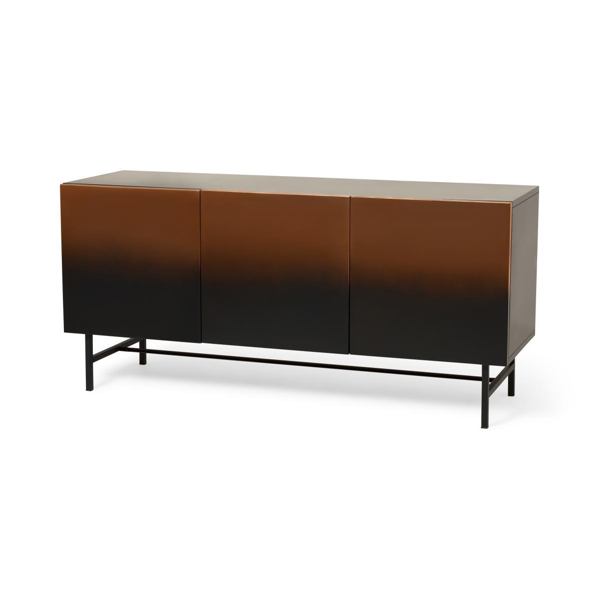 Sulta Wide Sideboard, Copper & Black Ombre – image 3