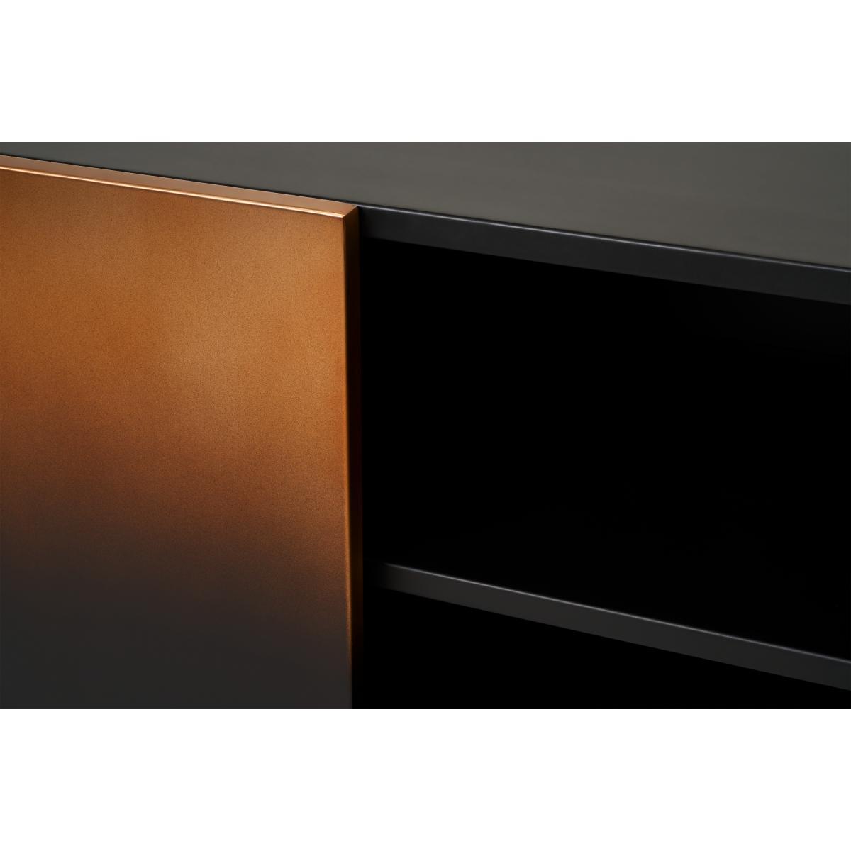 Sulta Wide Sideboard, Copper & Black Ombre – image 7