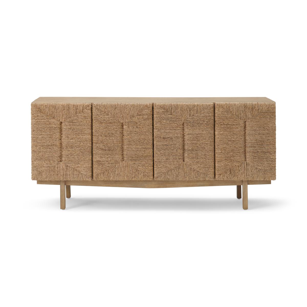 Livorno Sideboard, Woven Seagrass & Washed Pine – image 2