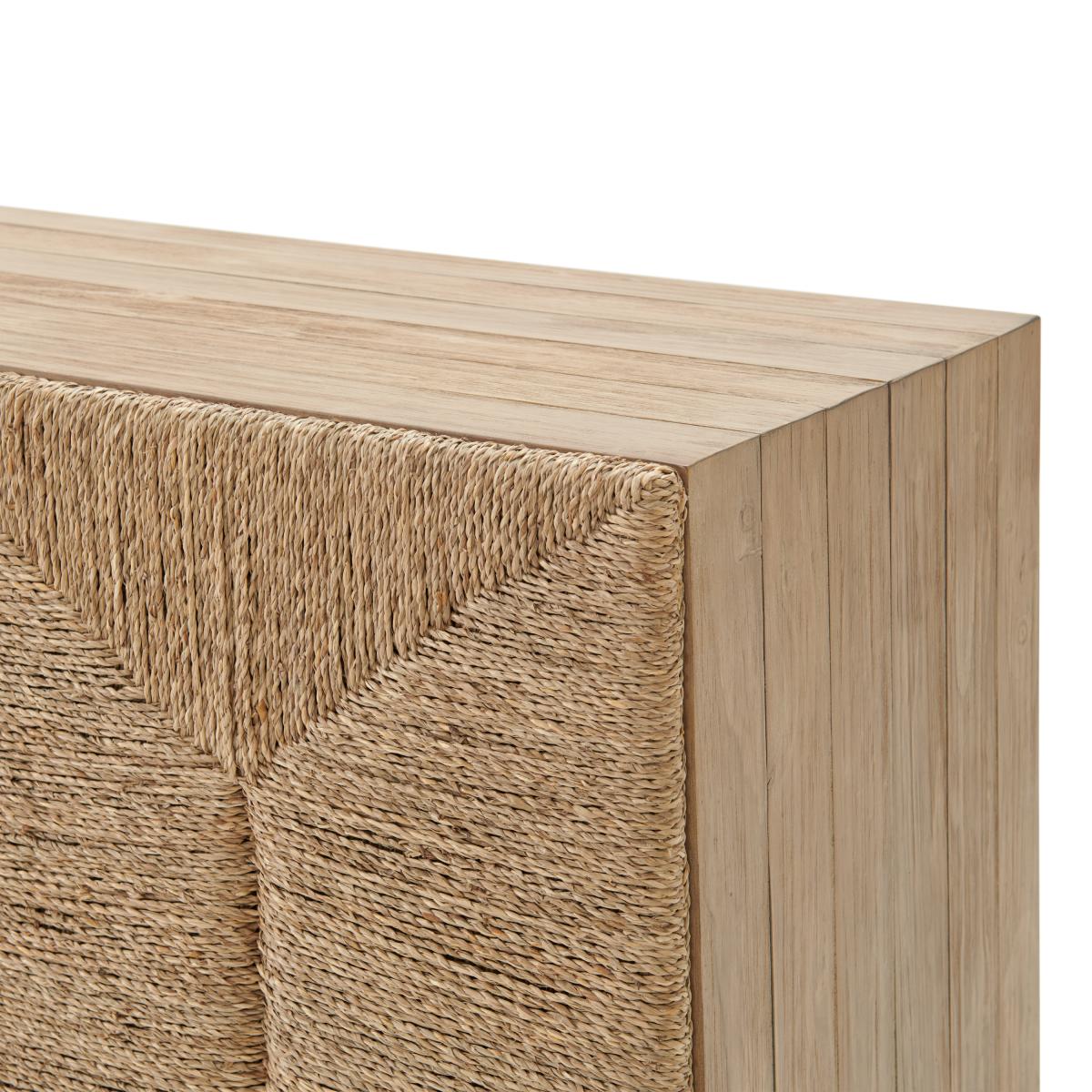 Livorno Sideboard, Woven Seagrass & Washed Pine – image 7