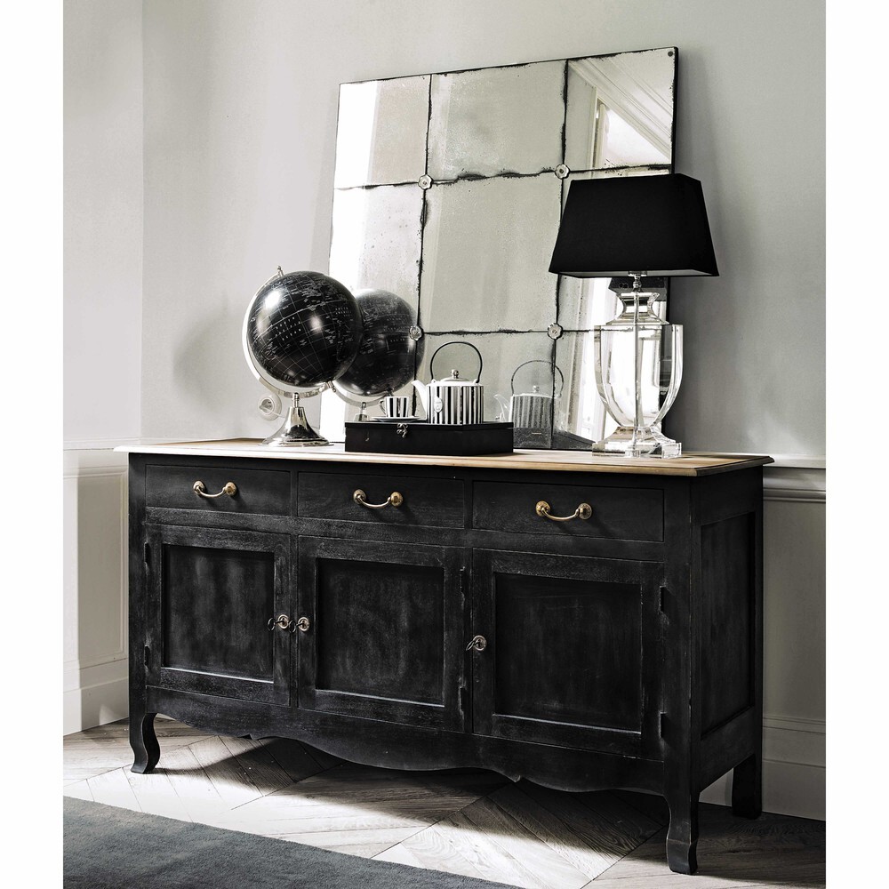 Black Mango 3-Door Sideboard – image 2