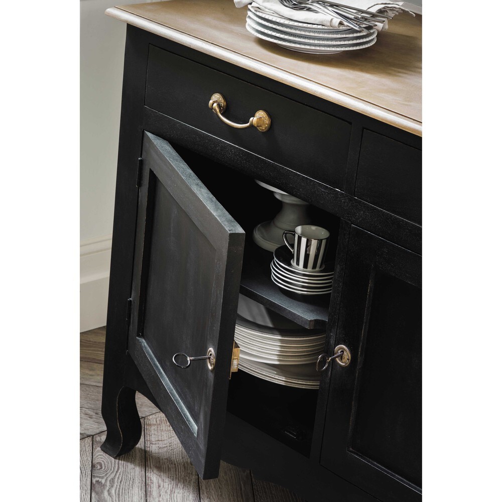 Black Mango 3-Door Sideboard – image 12