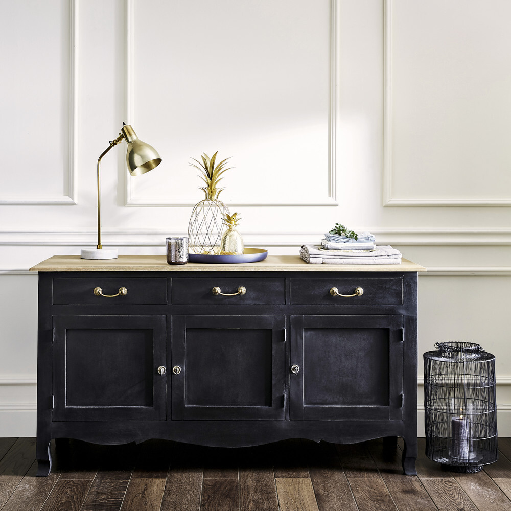 Black Mango 3-Door Sideboard – image 4
