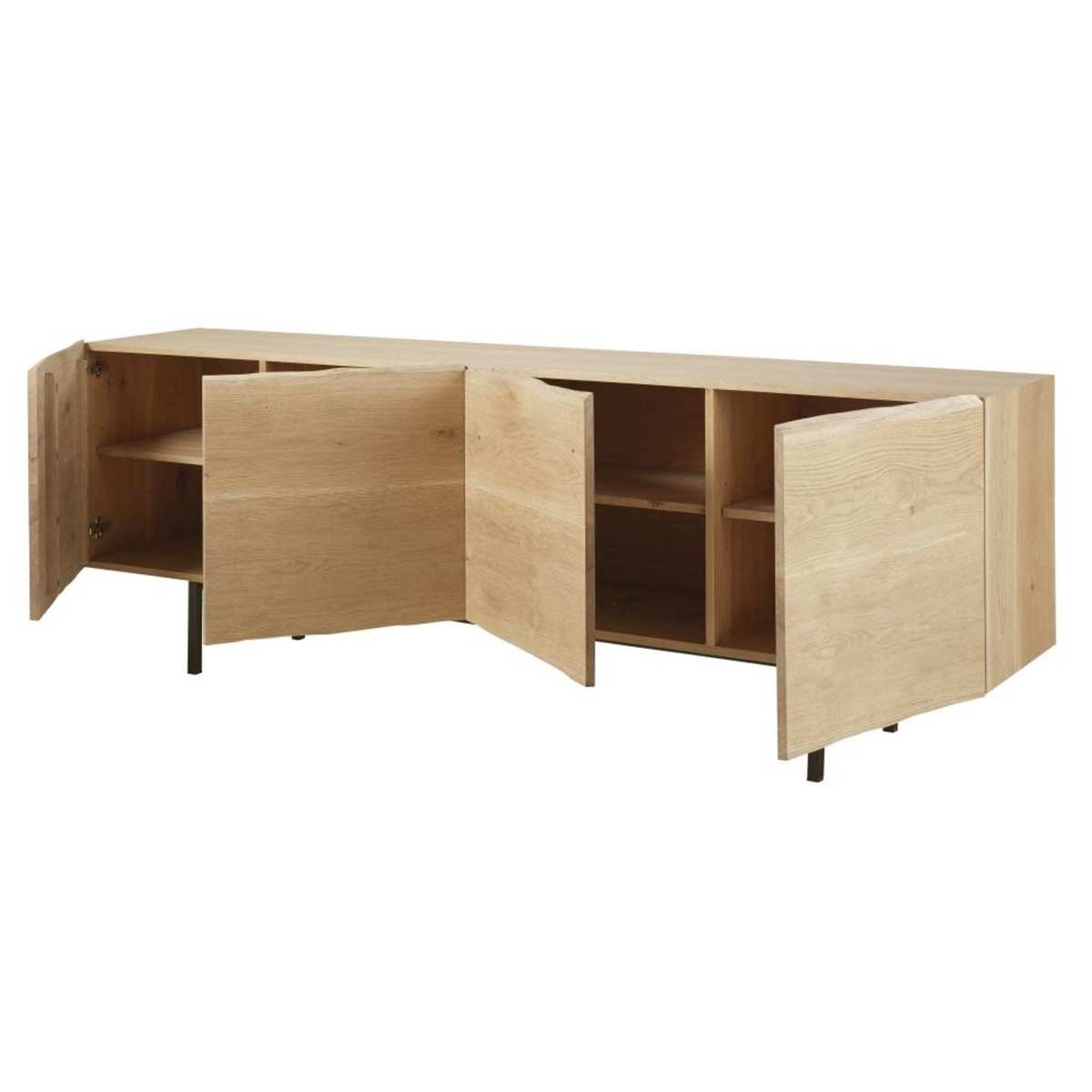 MAGNUS - Solid Pine 4-Door Vintage Sideboard – image 4