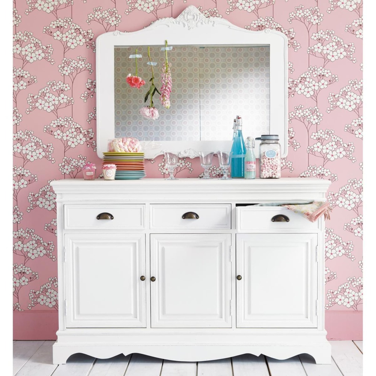 JOSÉPHINE - Paulownia Sideboard in White – image 5