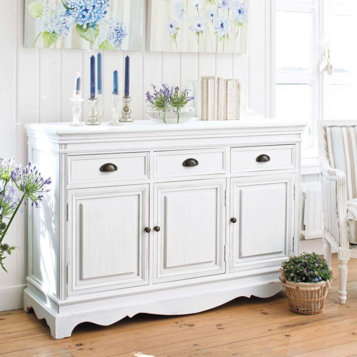 JOSÉPHINE - Paulownia Sideboard in White – image 7