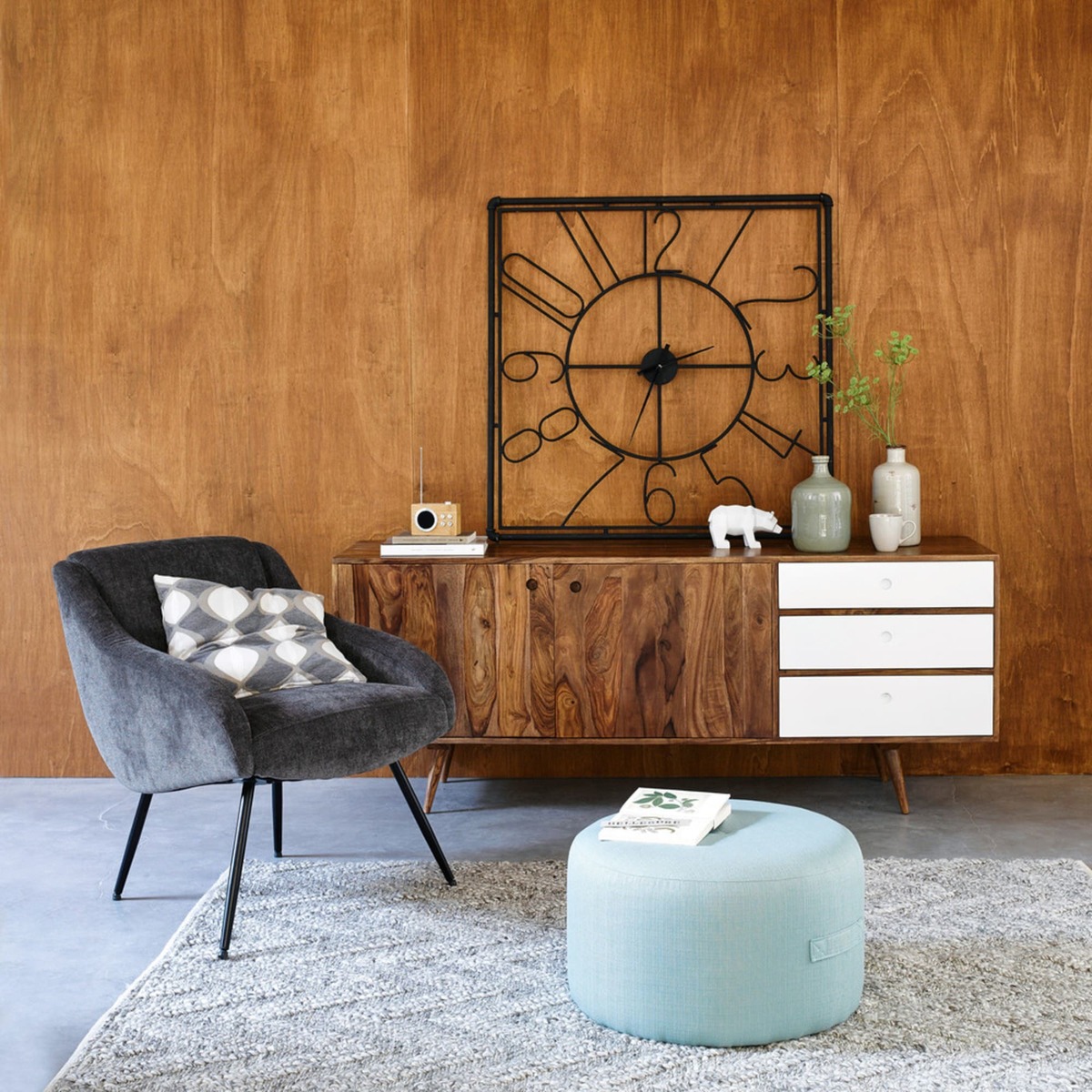 ANDERSEN - Sheesham 2-Door 3-Drawer Long Sideboard – image 4