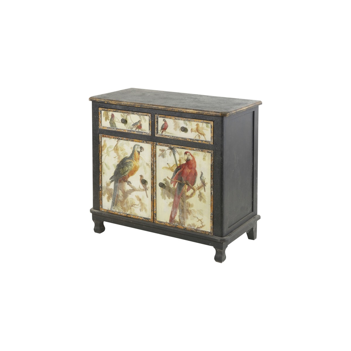 PERROQUET - 2-Door 2-Drawer Sideboard with Parrot Print – image 2