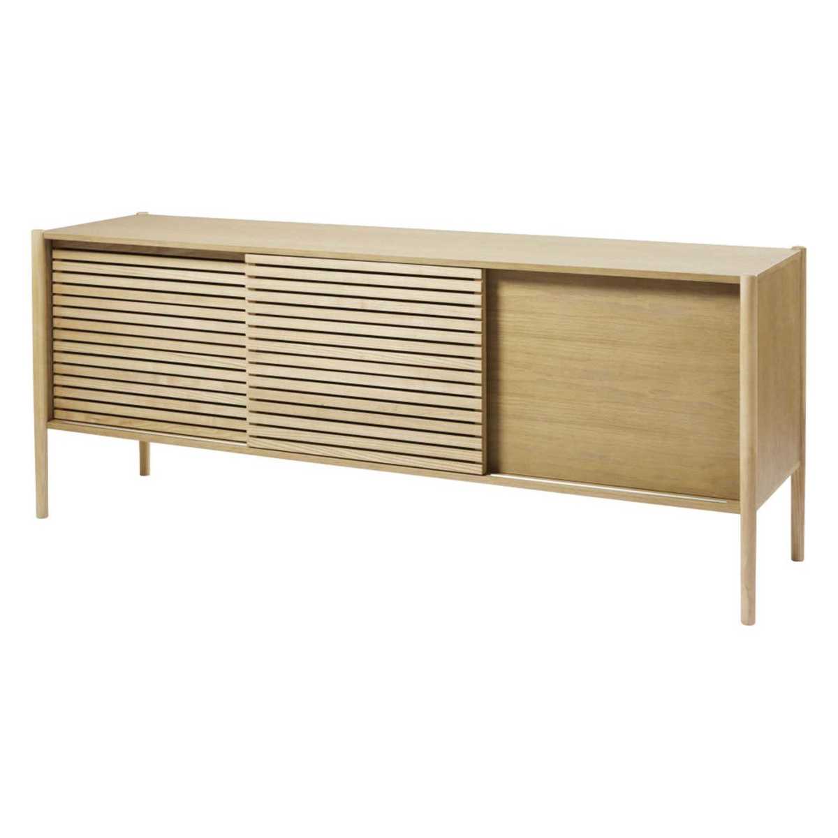OKINAWA - 3-Door Sideboard with Solid Ash Legs – image 2