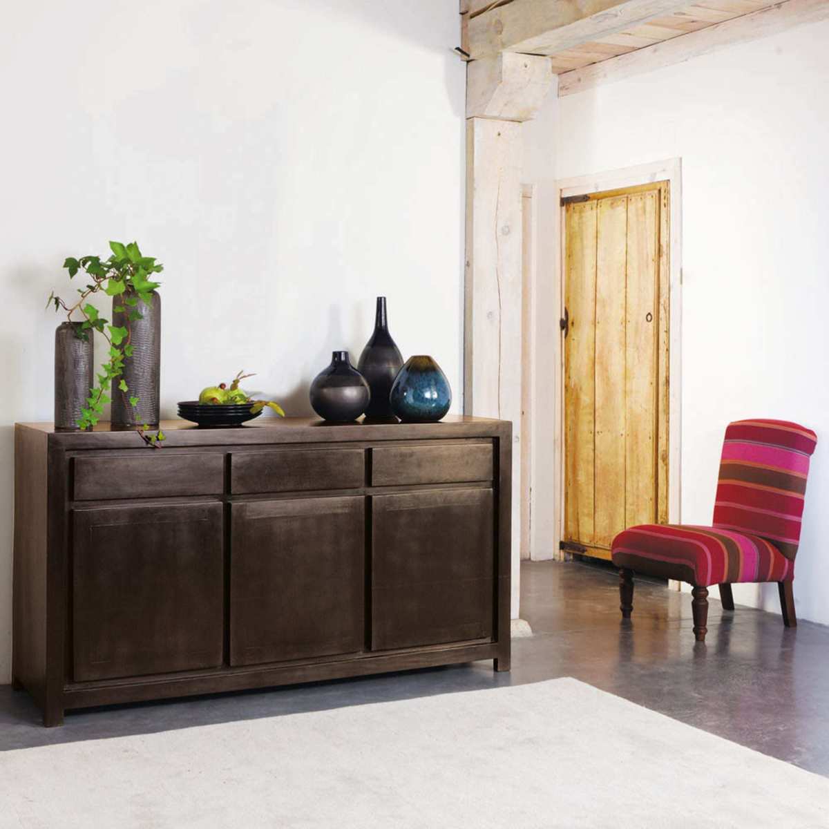 BENGALI - Solid Mango Wood Sideboard in Brown – image 3