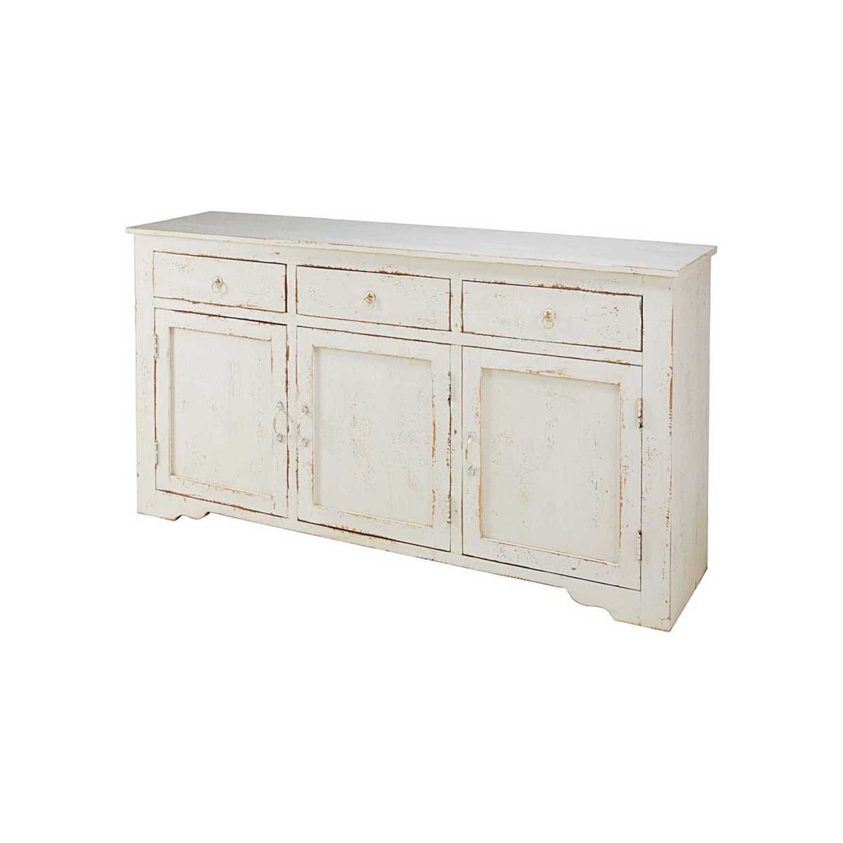 AVIGNON - Bleached mango wood 3-door sideboard – image 2