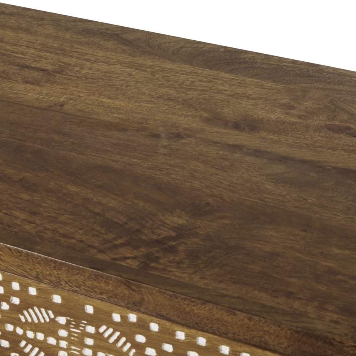 MOMBASA - Solid Mango Wood 3-Door Sideboard with Carved Detailing – image 6