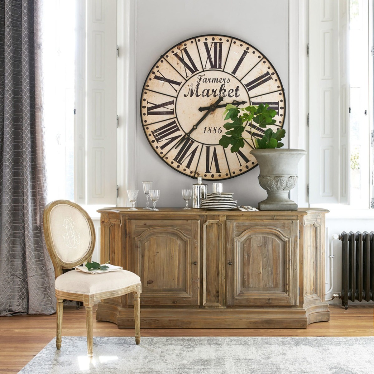 DRAGUIGNAN - Recycled wood sideboard W 180cm – image 3