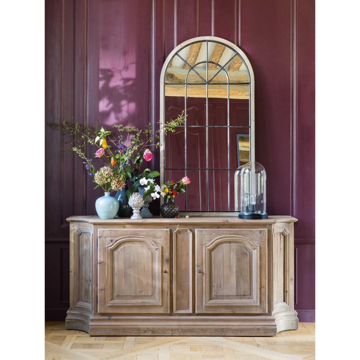 DRAGUIGNAN - Recycled wood sideboard W 180cm – image 6