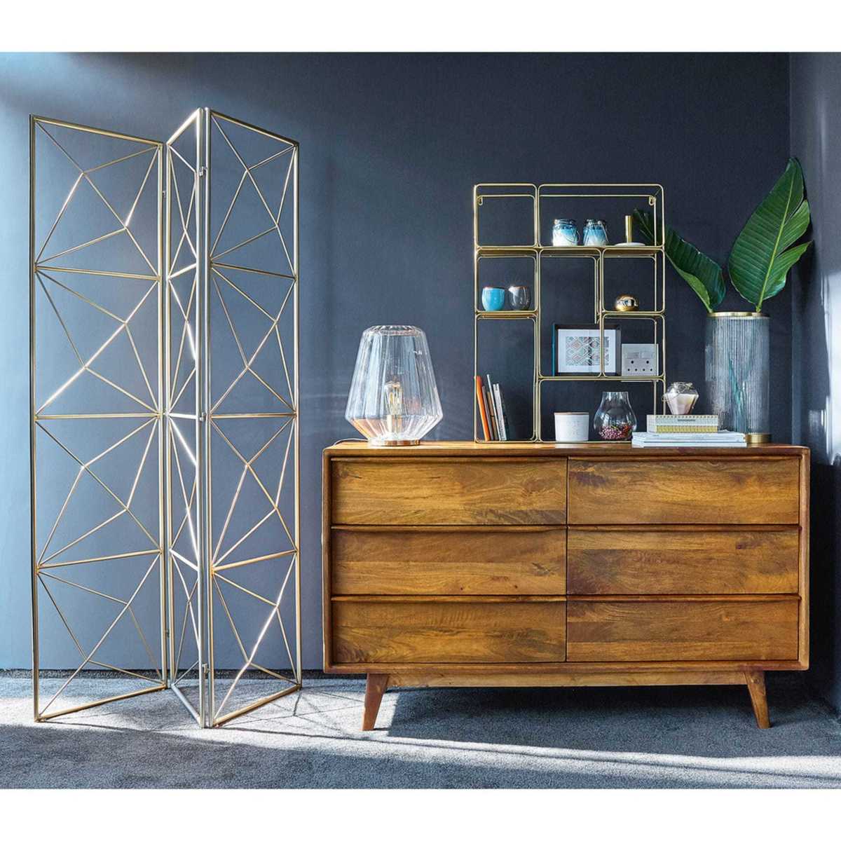 JANEIRO - Mango wood vintage sideboard W 140cm – image 5