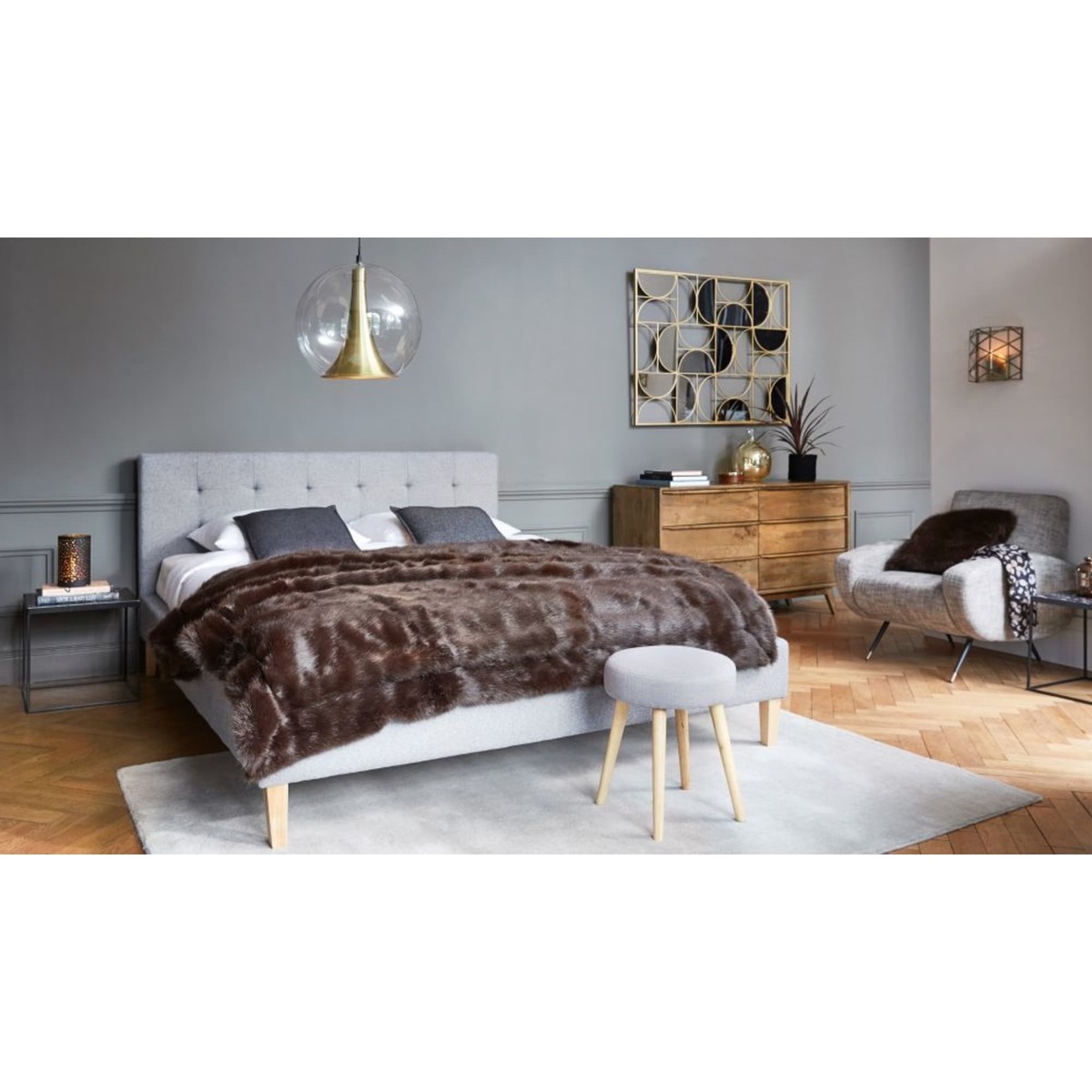 JANEIRO - Mango wood vintage sideboard W 140cm – image 6