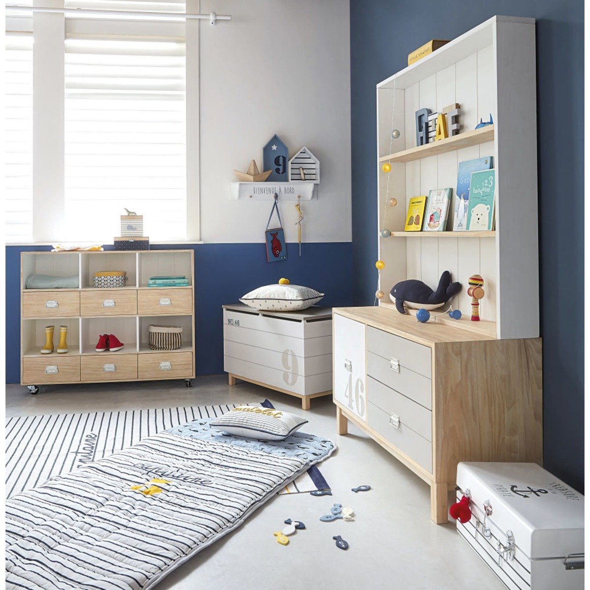 6-Drawer Storage Cabinet on Castors Marin – image 5