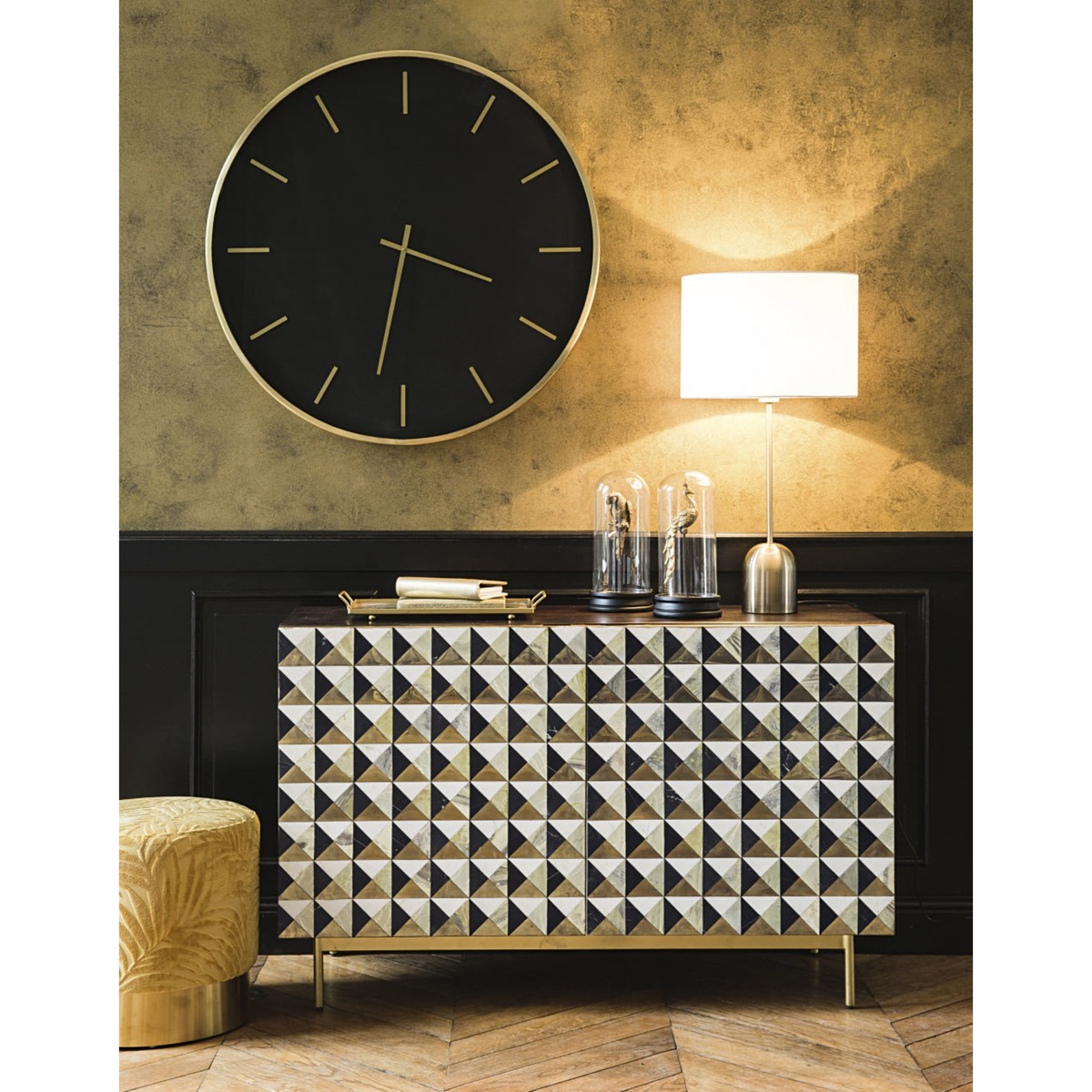 2-Door Sideboard with Mosaic Patterns Milady – image 2