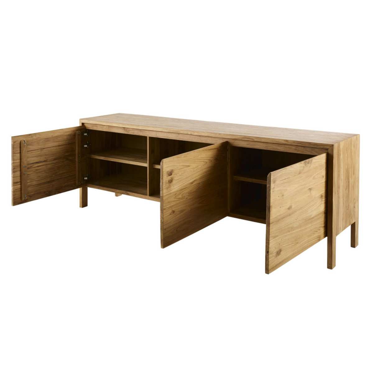 Recycled Solid Teak 3-Door Sideboard Surabaya – image 2