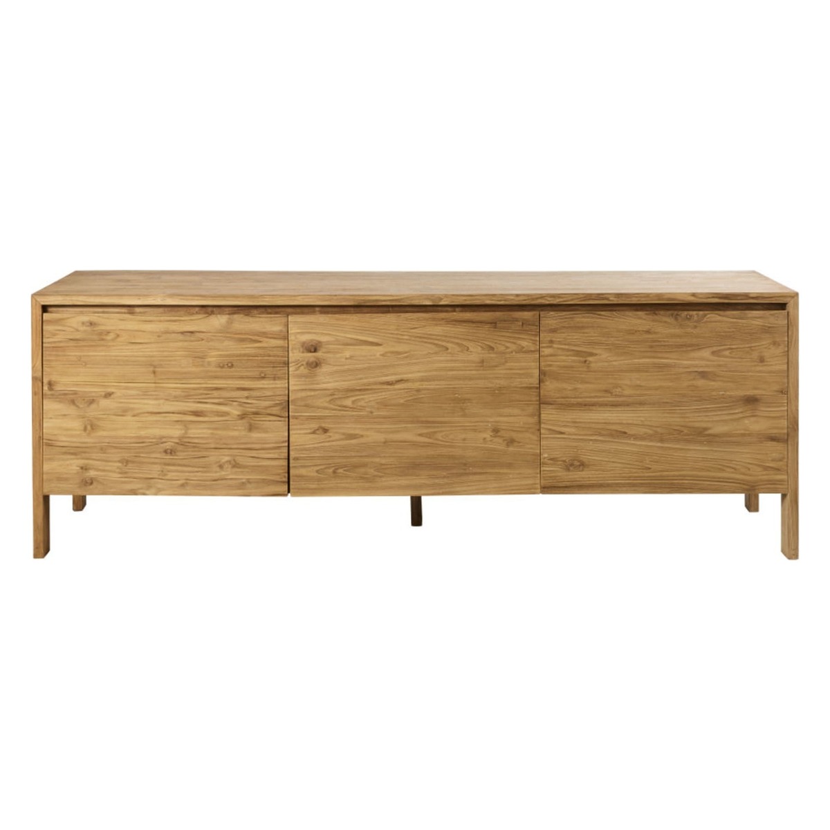 Recycled Solid Teak 3-Door Sideboard Surabaya – image 1