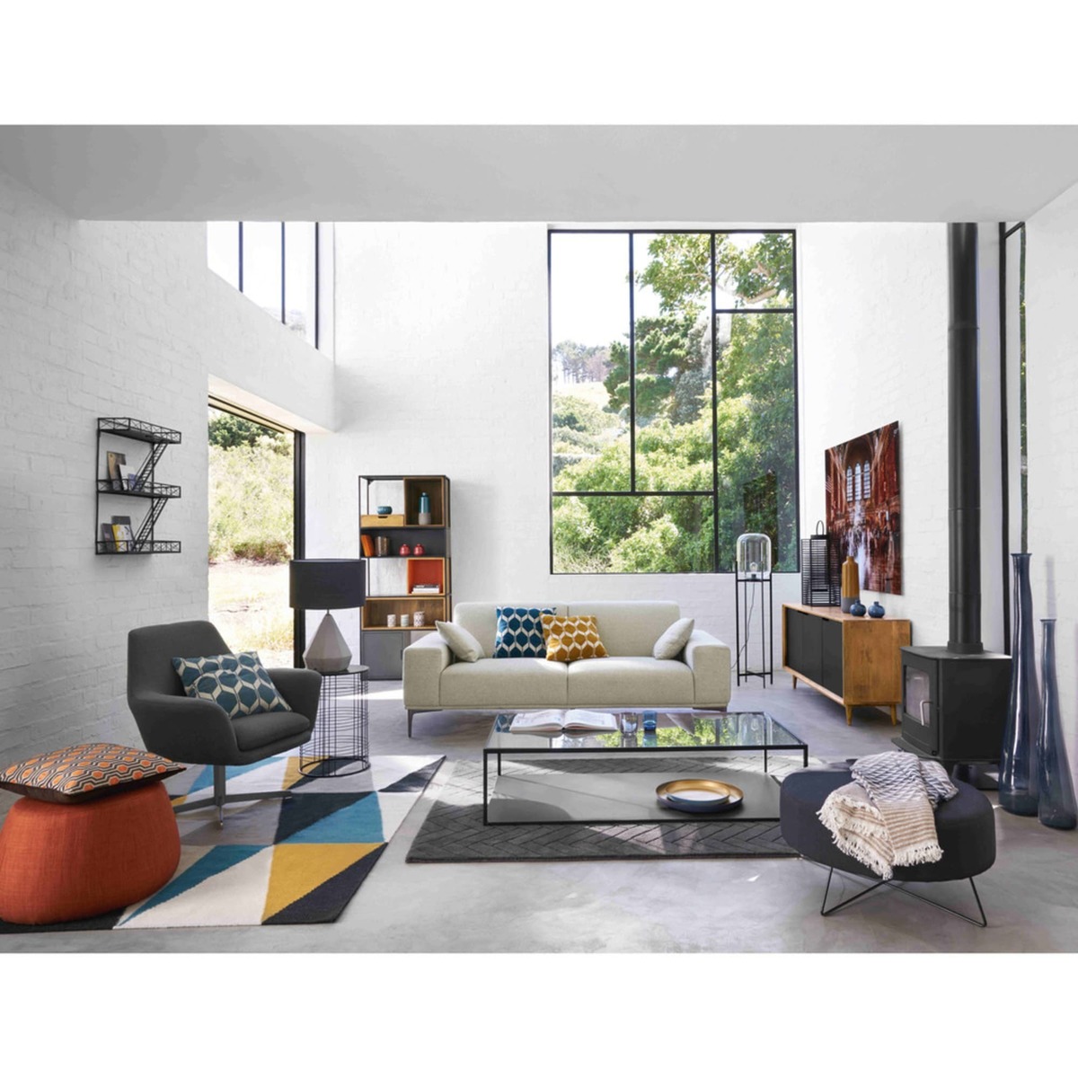 LENOX - Solid Mango Wood and Metal Sideboard – image 8