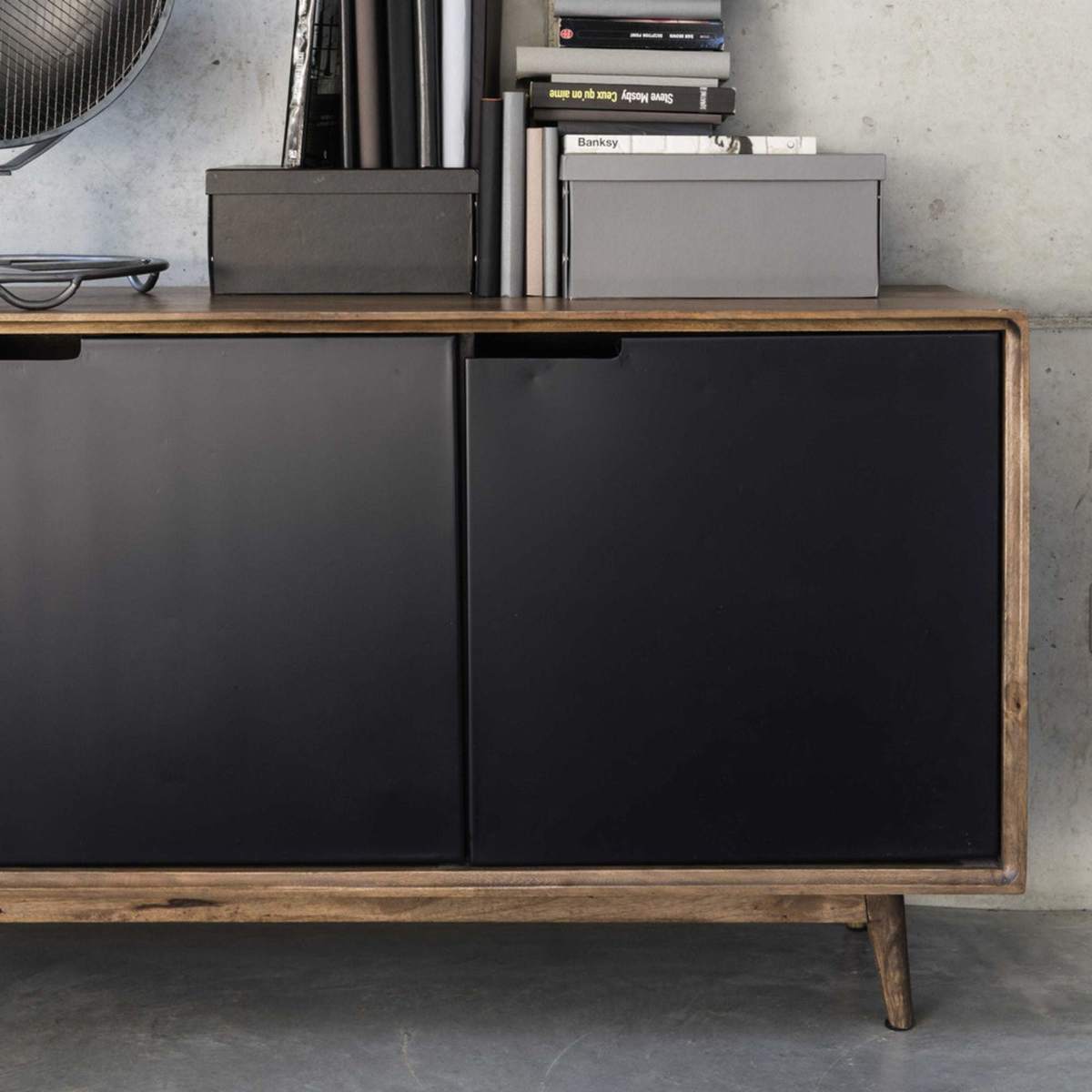 LENOX - Solid Mango Wood and Metal Sideboard – image 9