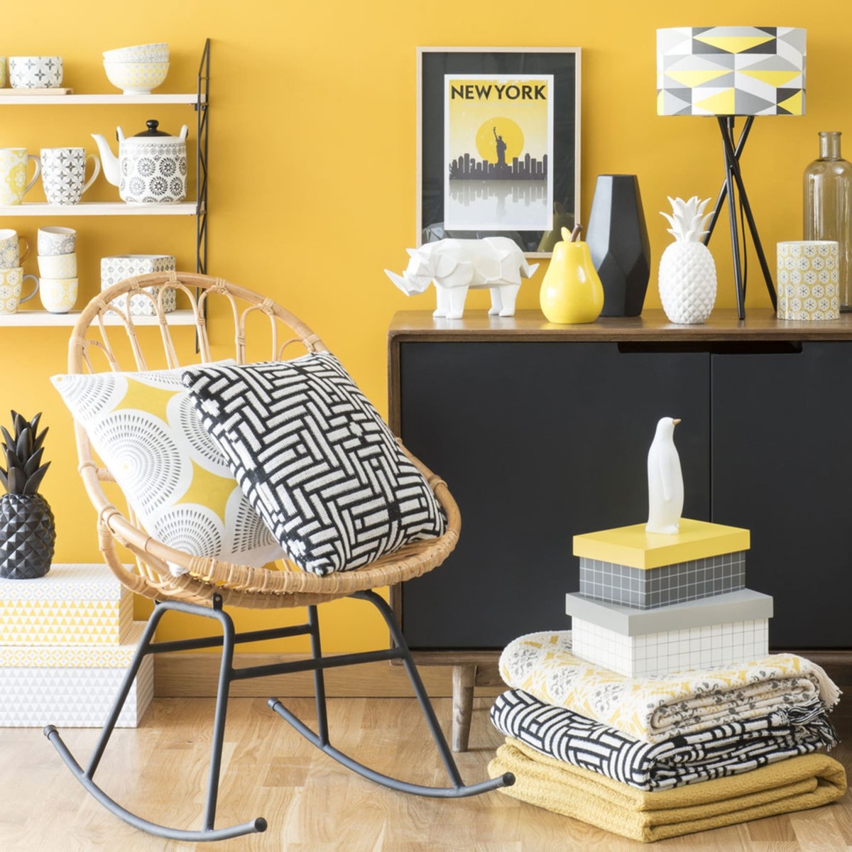 LENOX - Solid Mango Wood and Metal Sideboard – image 10