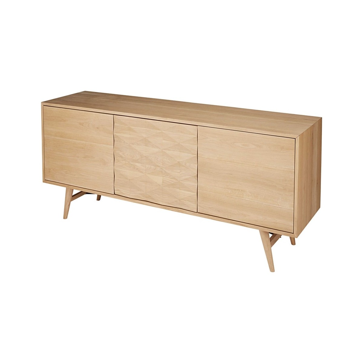 KEOPS - Solid Oak 3-Door Sideboard – image 2