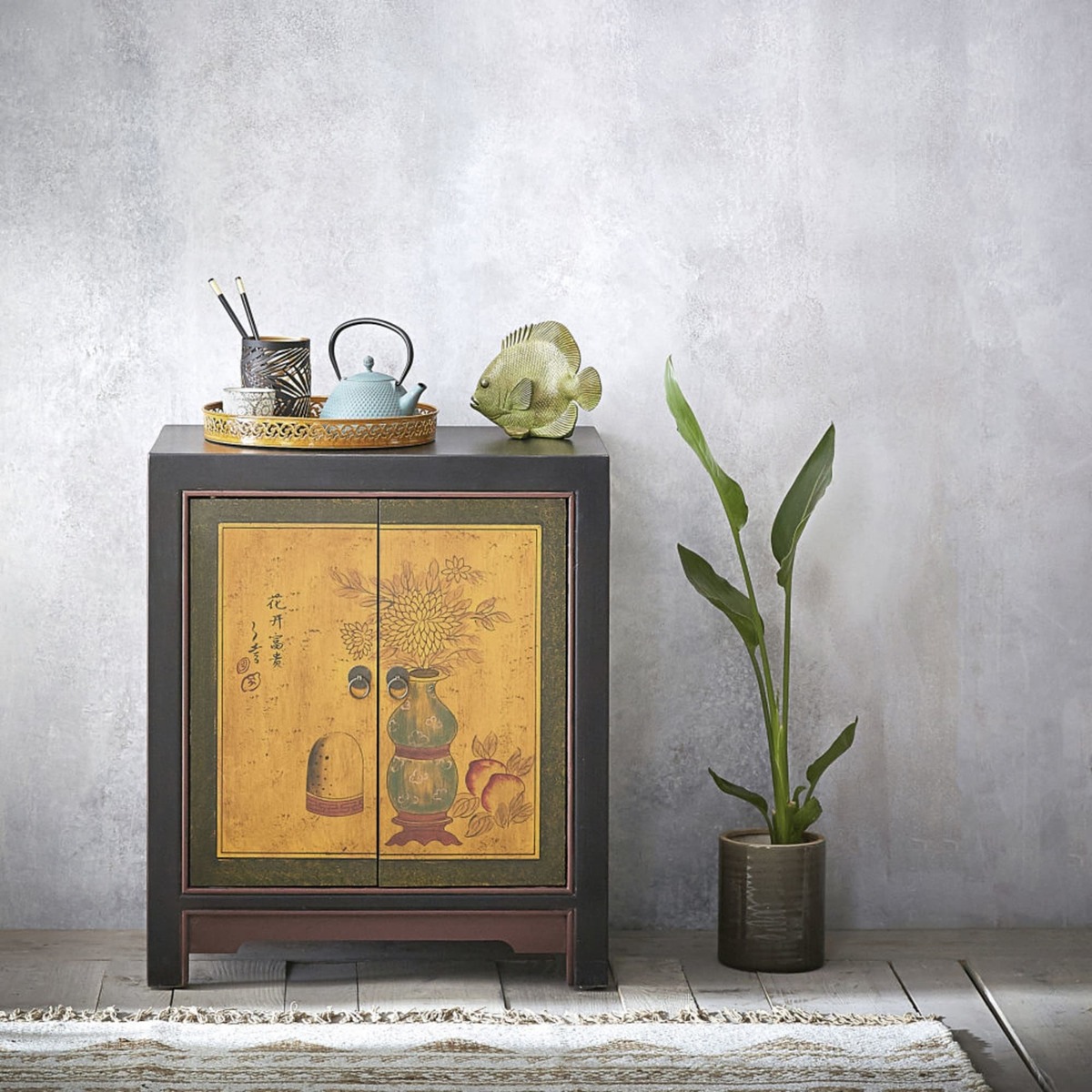 Recycled wood cabinet W 60cm Shanghaï – image 6
