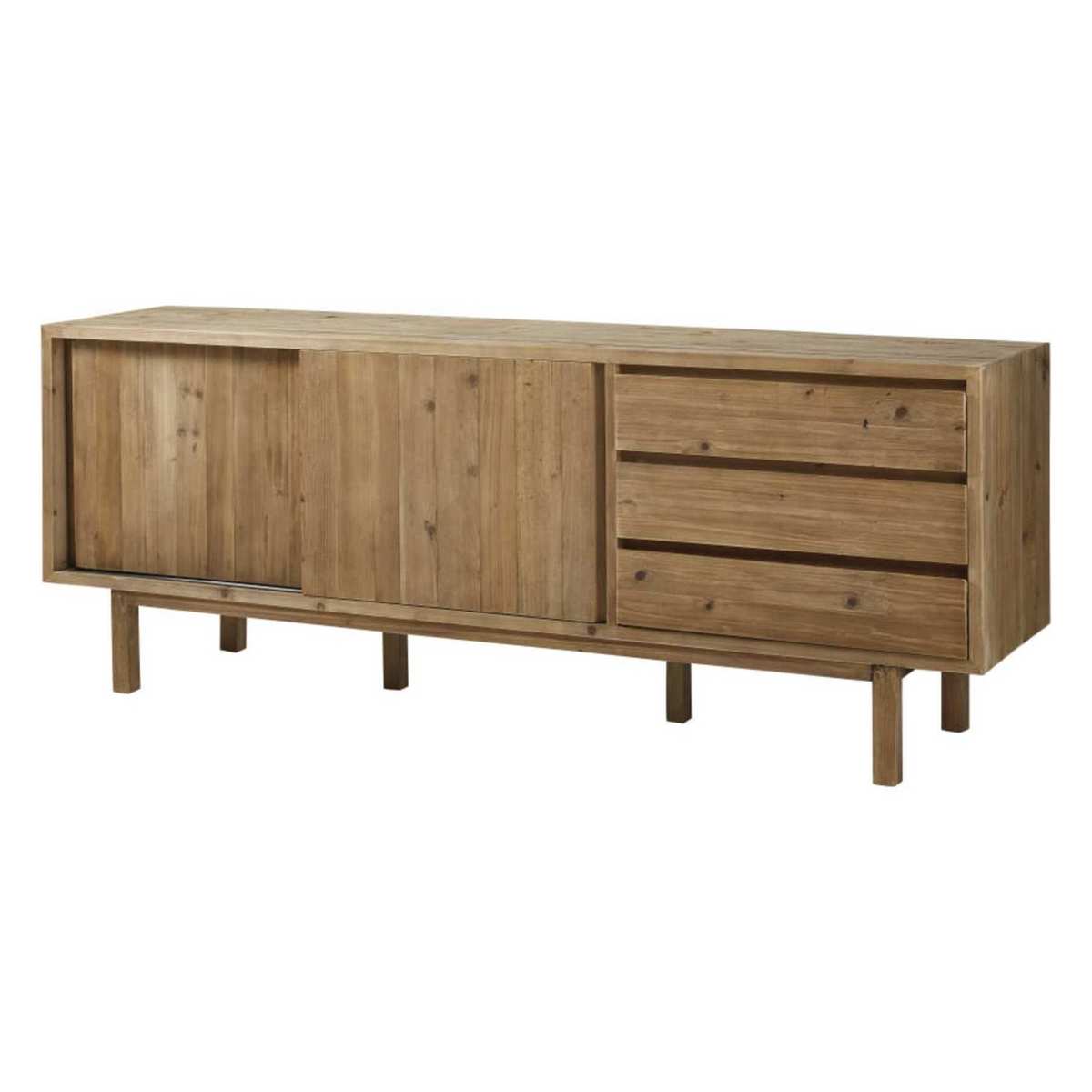 CAPPADOCE - Recycled Pine 2-Door 3-Drawer Sideboard – image 2
