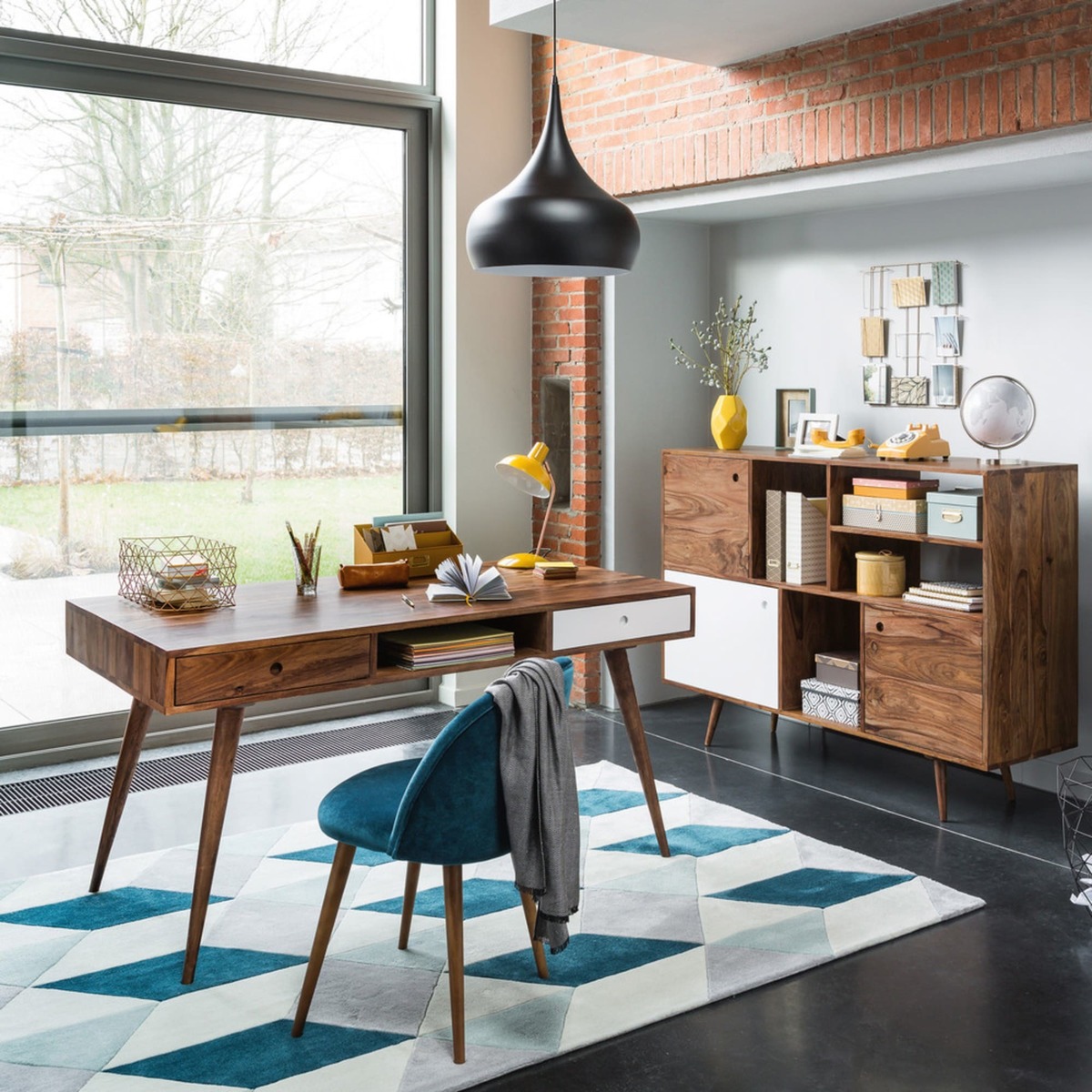 ANDERSEN - Sheesham Wood Vintage Sideboard – image 4