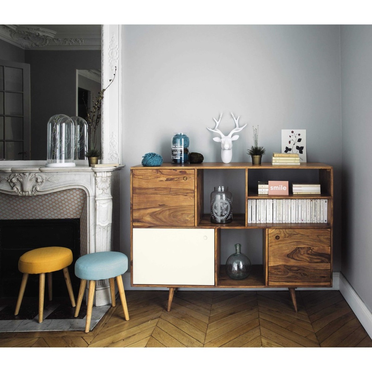 ANDERSEN - Sheesham Wood Vintage Sideboard – image 7
