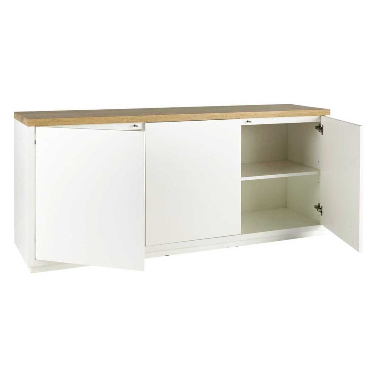 AUSTRAL - 3-doors White Sideboard – image 2