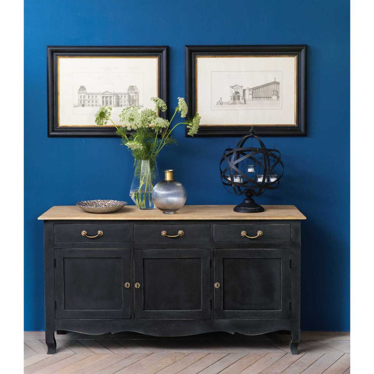 VERSAILLES - Black Mango 3-Door Sideboard – image 6
