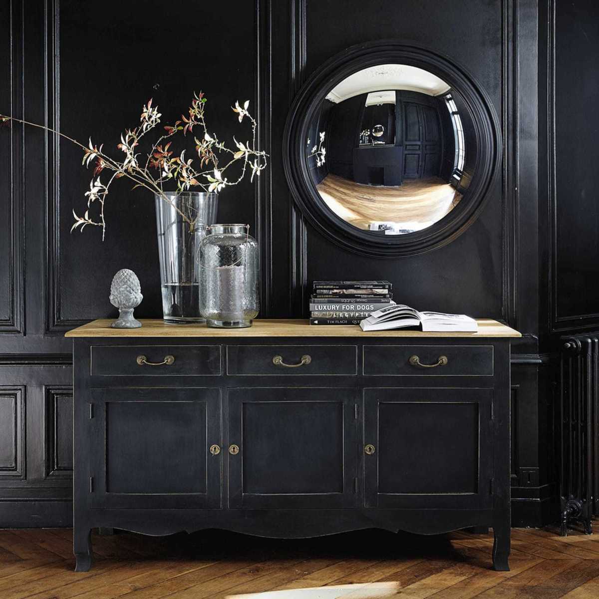 VERSAILLES - Black Mango 3-Door Sideboard – image 7