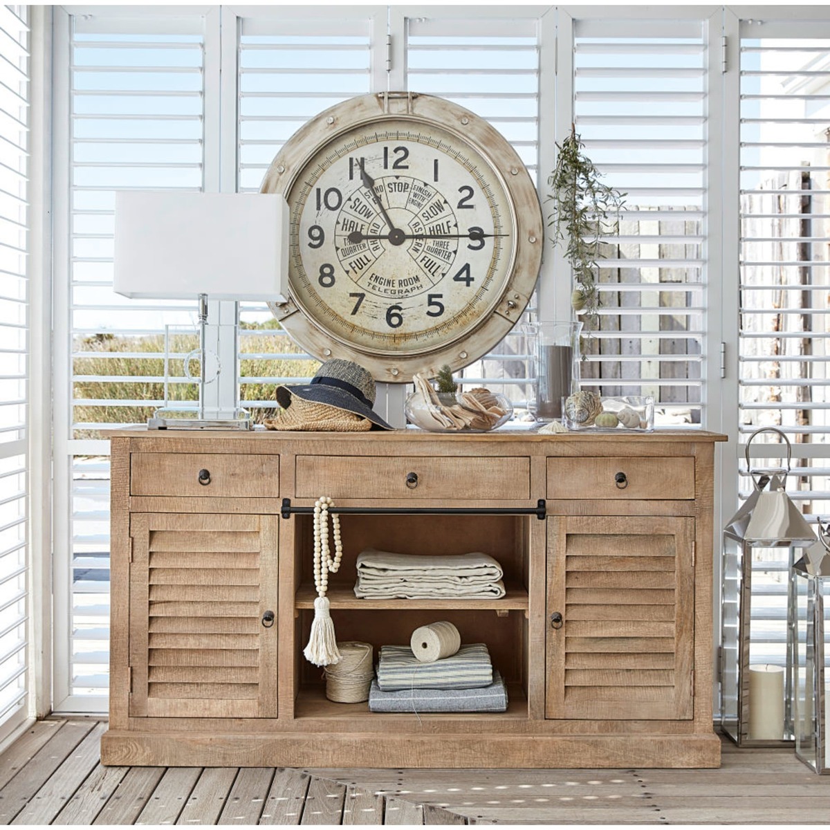 CAMBRIA - Mango Wood 2-Door 3-Drawer Sideboard – image 7