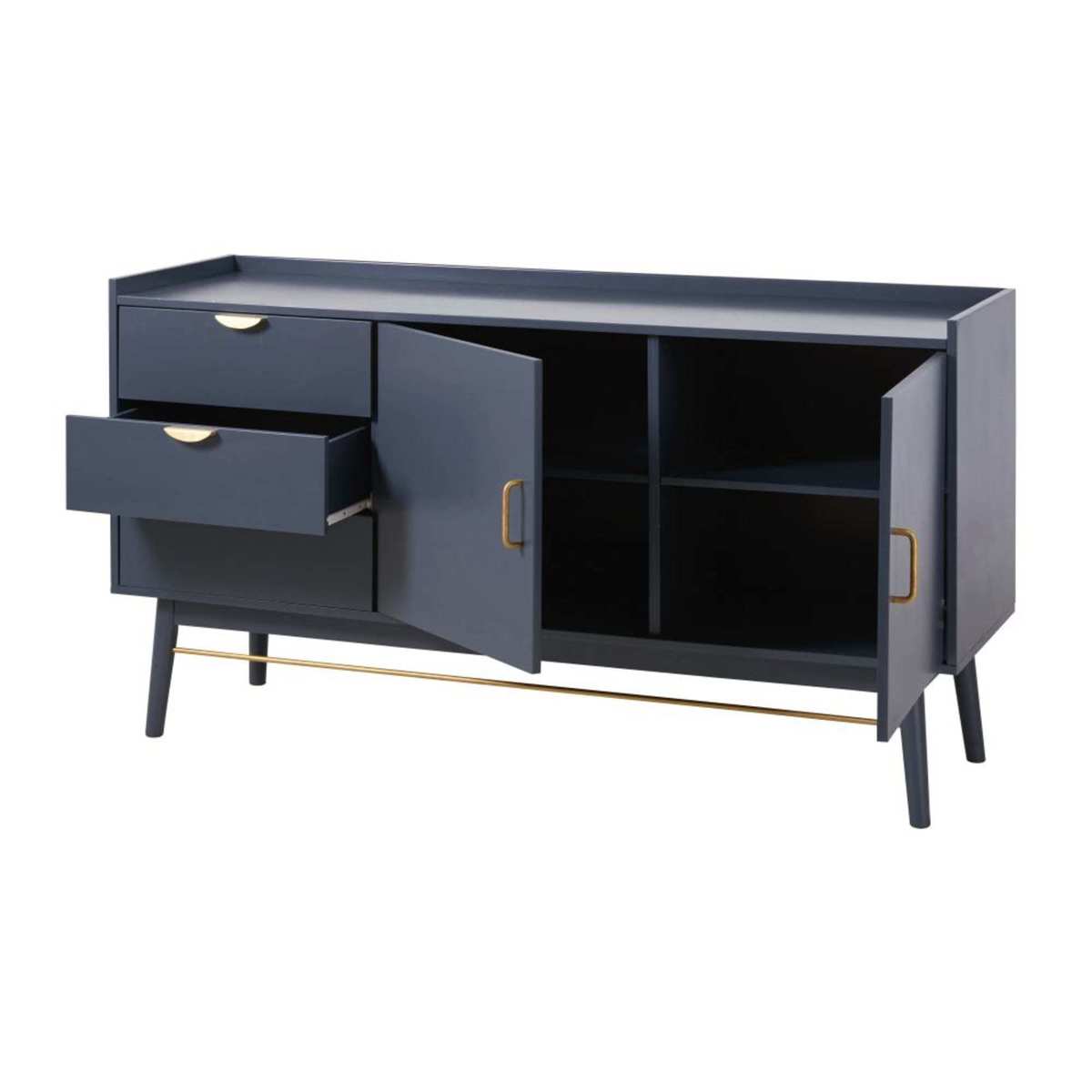 PENELOPE - Dark Blue 2-Door 3-Drawer Sideboard – image 3