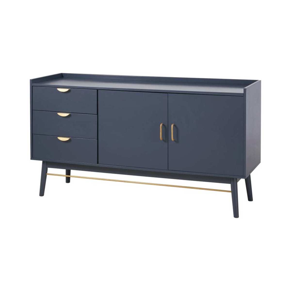 PENELOPE - Dark Blue 2-Door 3-Drawer Sideboard – image 2