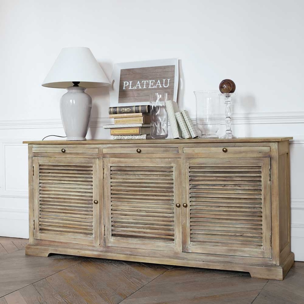 PERSIENNES - Mango wood sideboard W 170cm – image 3
